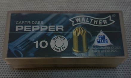 Walther REVOLVER Pfeffer Patronen cal.9mm/380 art.1010090